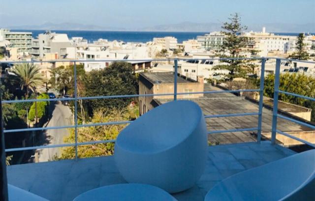 Panoramic View - Penthouse Apartment Rhodes City ภายนอก รูปภาพ